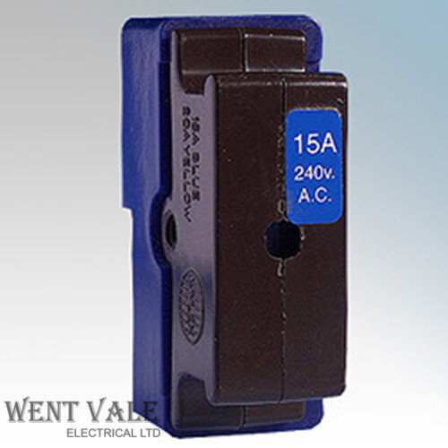 Wylex Standard Range WYC15 15a BS1361 Cartridge Fuse Holder And