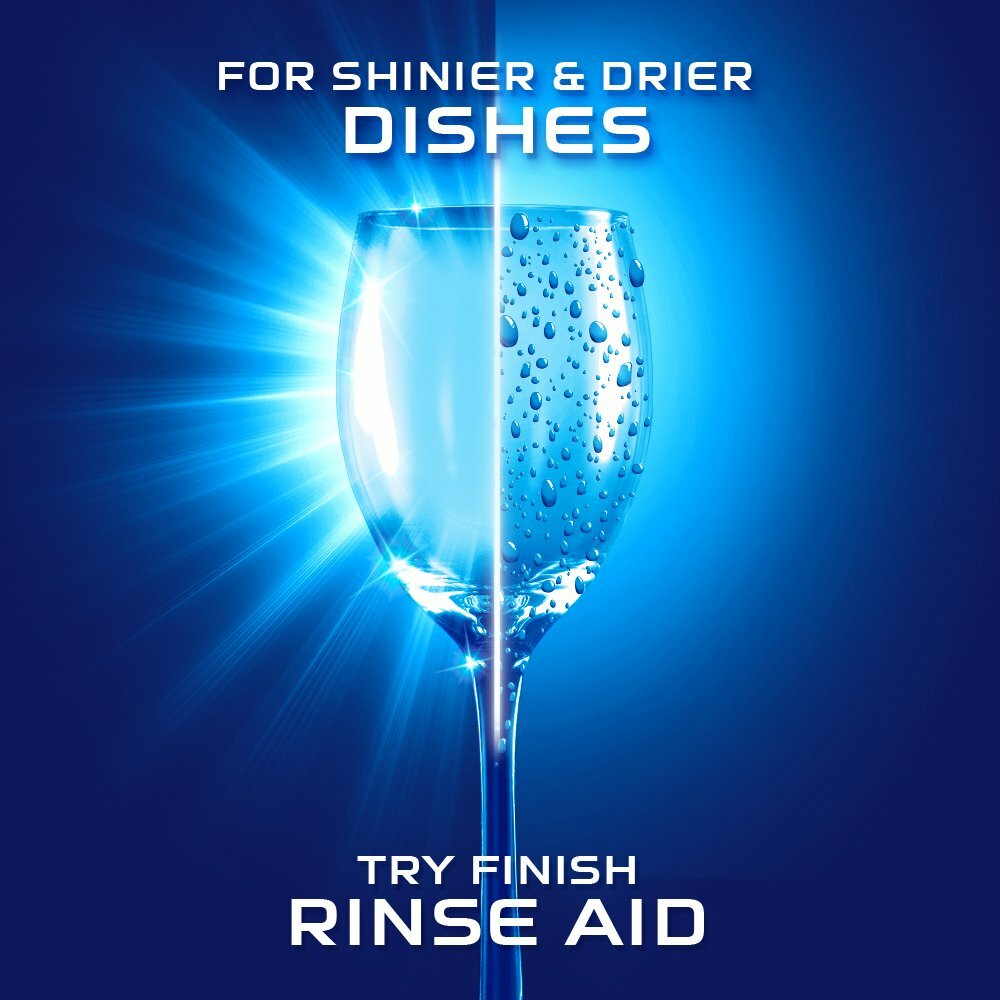 Finish Dishwashing Rinse Aid Liquid Regular Triple Pack 3 Set 500ml