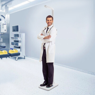 Medical Scale Height Weight Height Weight And Bmi Data Measurement Max 220kg US