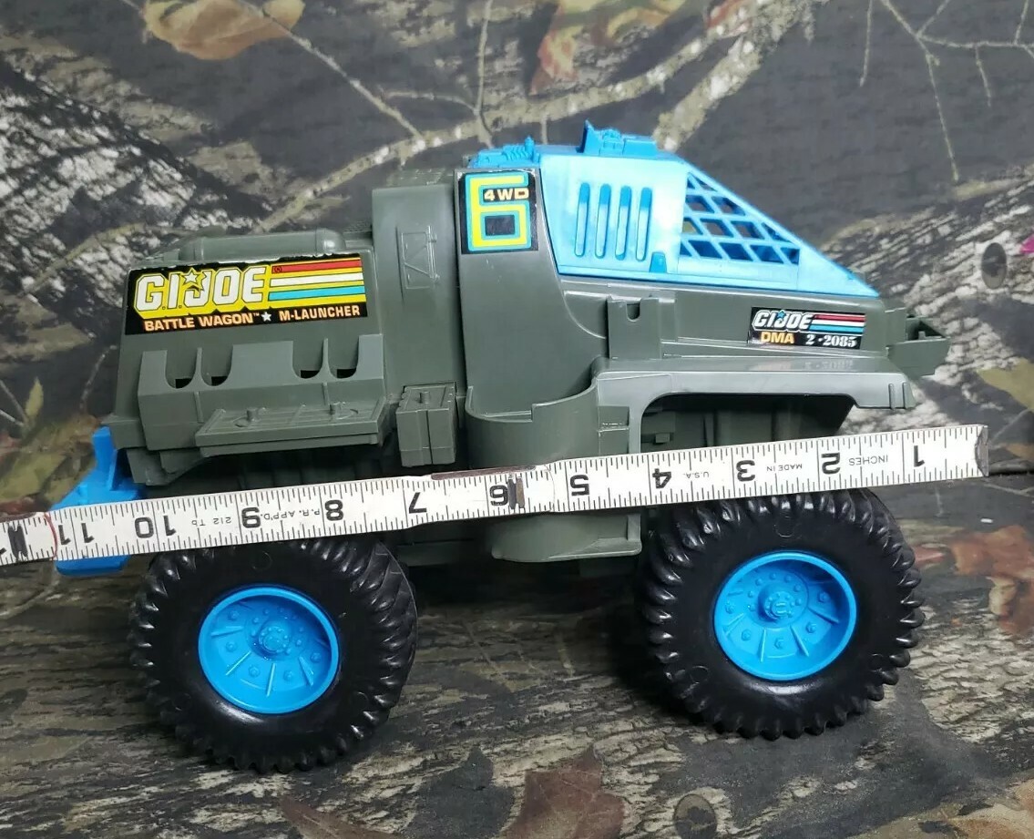 Vtg 1991 Hasbro G. I. JOE Battle Wagon DMA 22085 M Launcher DO eBay