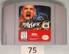 1997 ELECTRONIC ARTS WWF WRESTLING MAYHEM NINTENDO 64 SYSTEM Cartridge Only 75