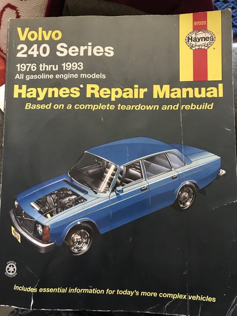 Volvo 240 manual
