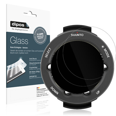 2x Schutzfolie für Suunto Vyper Novo - Anti-Shock 9H Folie dipos Glass