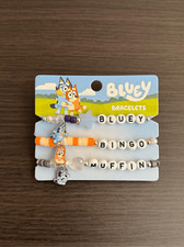 Bluey Trio Bead Bracelets Set