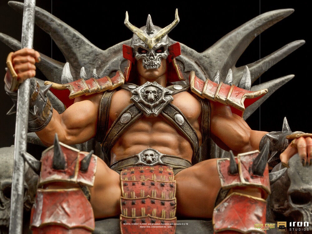 Iron Studios Shao Kahn Deluxe Art Scale 1/10 - Mortal Kombat