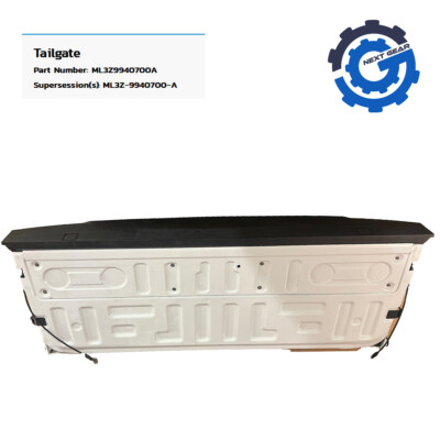 New OEM Ford Tailgate White Trunk Hatch For 2021-2023 Ford F150