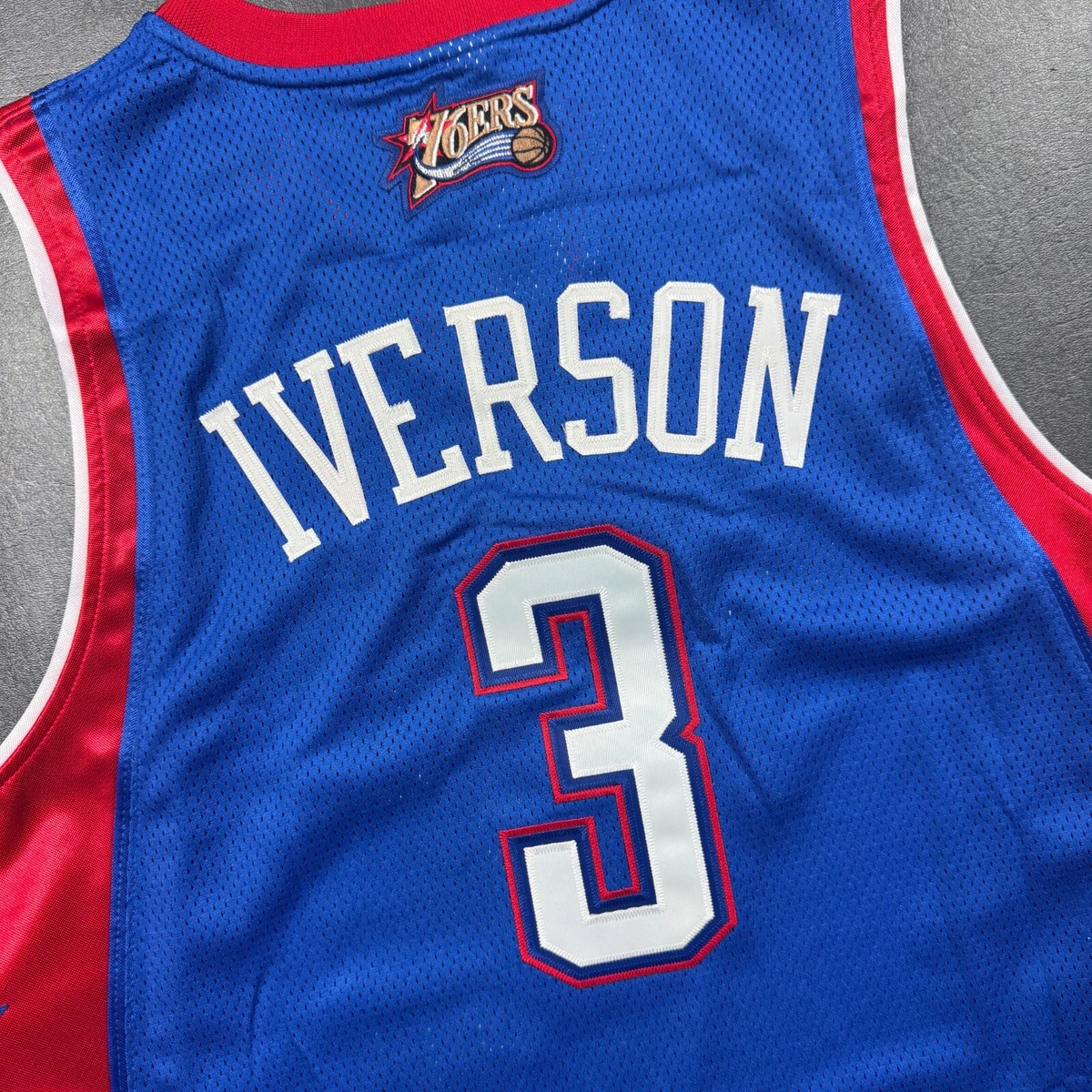 100% Authentic Allen Iverson Reebok 2004 NBA All Star Game 76ers