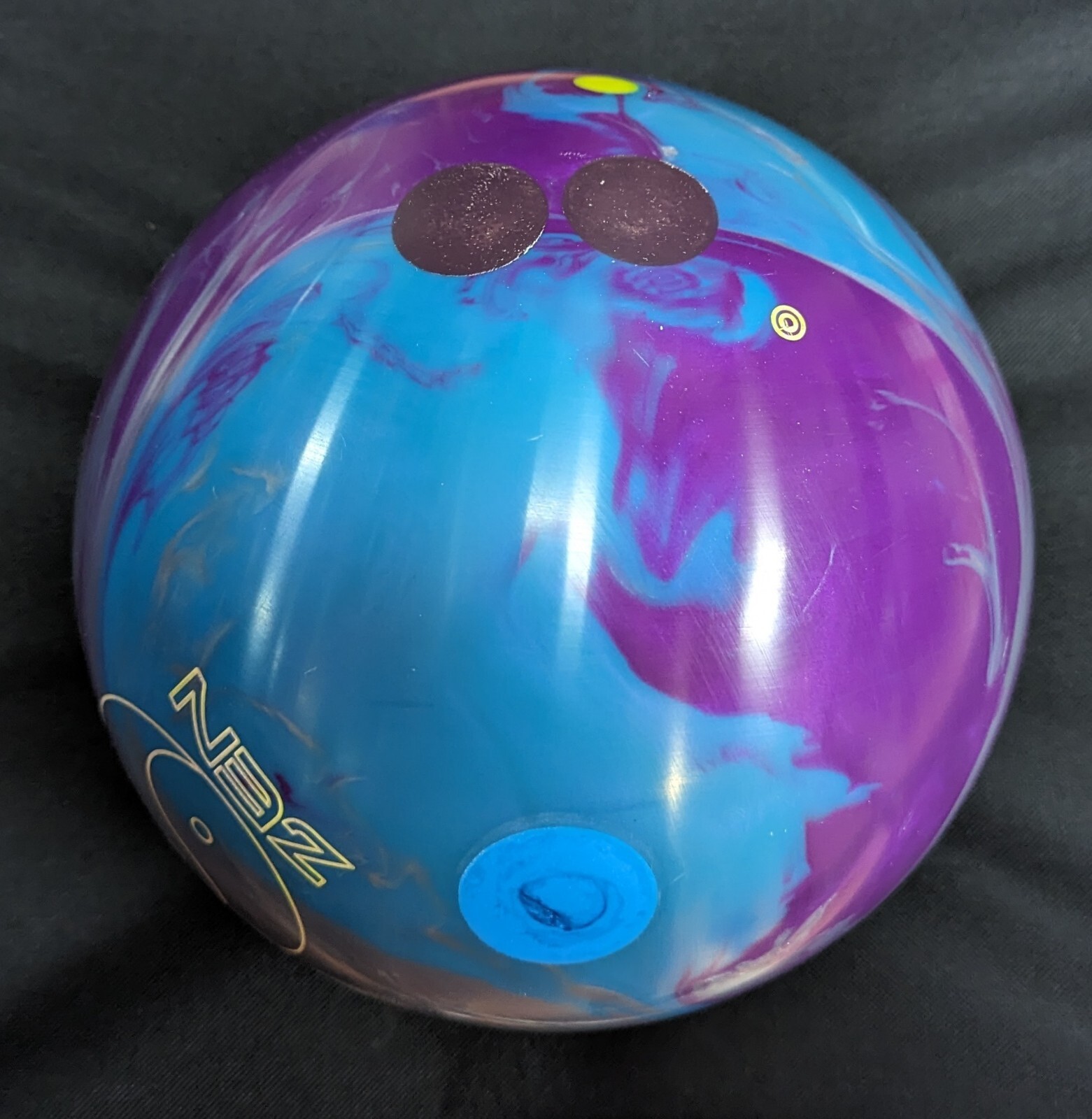 15LB 900 Global Zen Bowling Ball Plugged Resurfaced And Ready To Drill