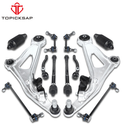 Control Arm Tie Rod Boot Kit Rear Sway Bar for 2013-2022 Nissan Pathfinder QX60