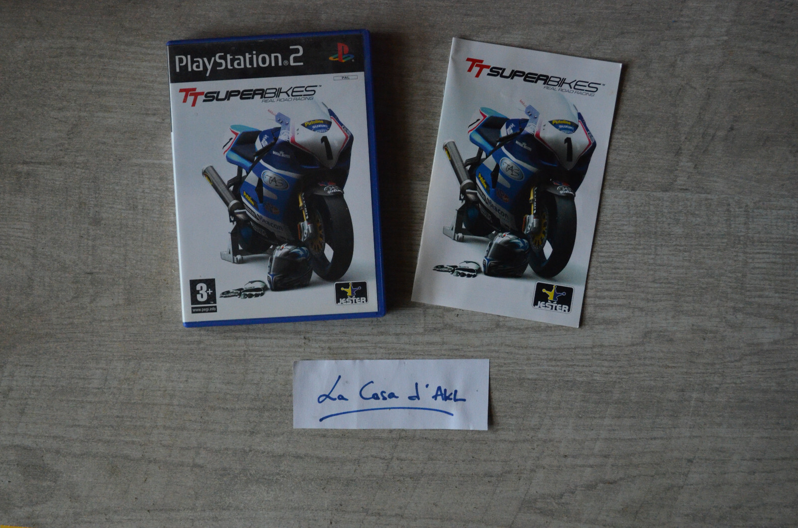 TT Superbikes complet sur Playstation 2 PS2 - FR TBE