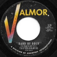 The Roommates - Band Of Gold 1961 7", Bla Valmor 10 Very Good Plus (VG+)