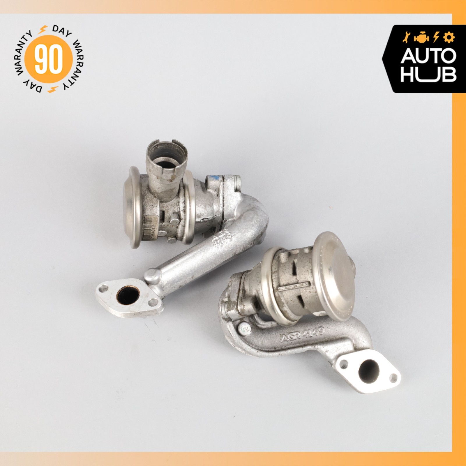 Bentley Continental Flying Spur Right&Left Air Pump Check Valve EGR Emission Set