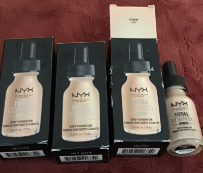 NYX Total Control Drop Foundation, Light TCDF05 (3)