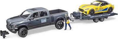 bruder 02504 - RAM 2500 Power Wagon & Roadster Racing Team - 1:16 Pick-up Geländ