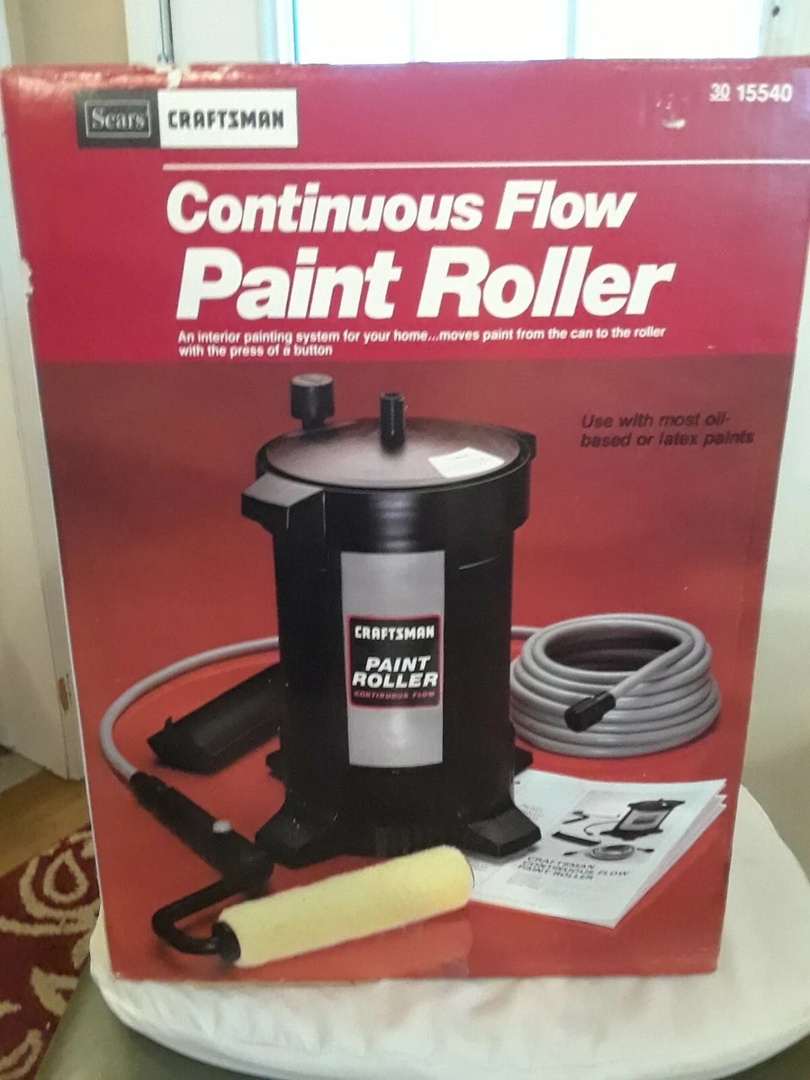 VINTAGE CRAFTSMAN CONTINUOUS FLOW PAINT ROLLER W PAINT STICK eBay