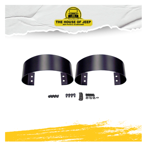 Rear Bumperettes for Jeep CJ and Wrangler YJ 19761995 eBay