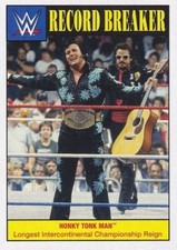 2016 Topps Heritage WWE Record Breakers #9 Honky Tonk Man 