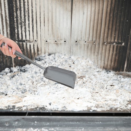 Pala antincendio cenere carbone paletta carbone accessorio vanga stufa rastrello - Foto 6 di 12