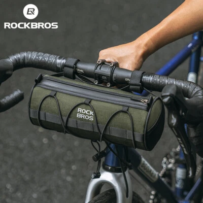 ROCKBROS Bike Handlebar Bag 2L Front Tube Bag Multifunctional Portable Bag
