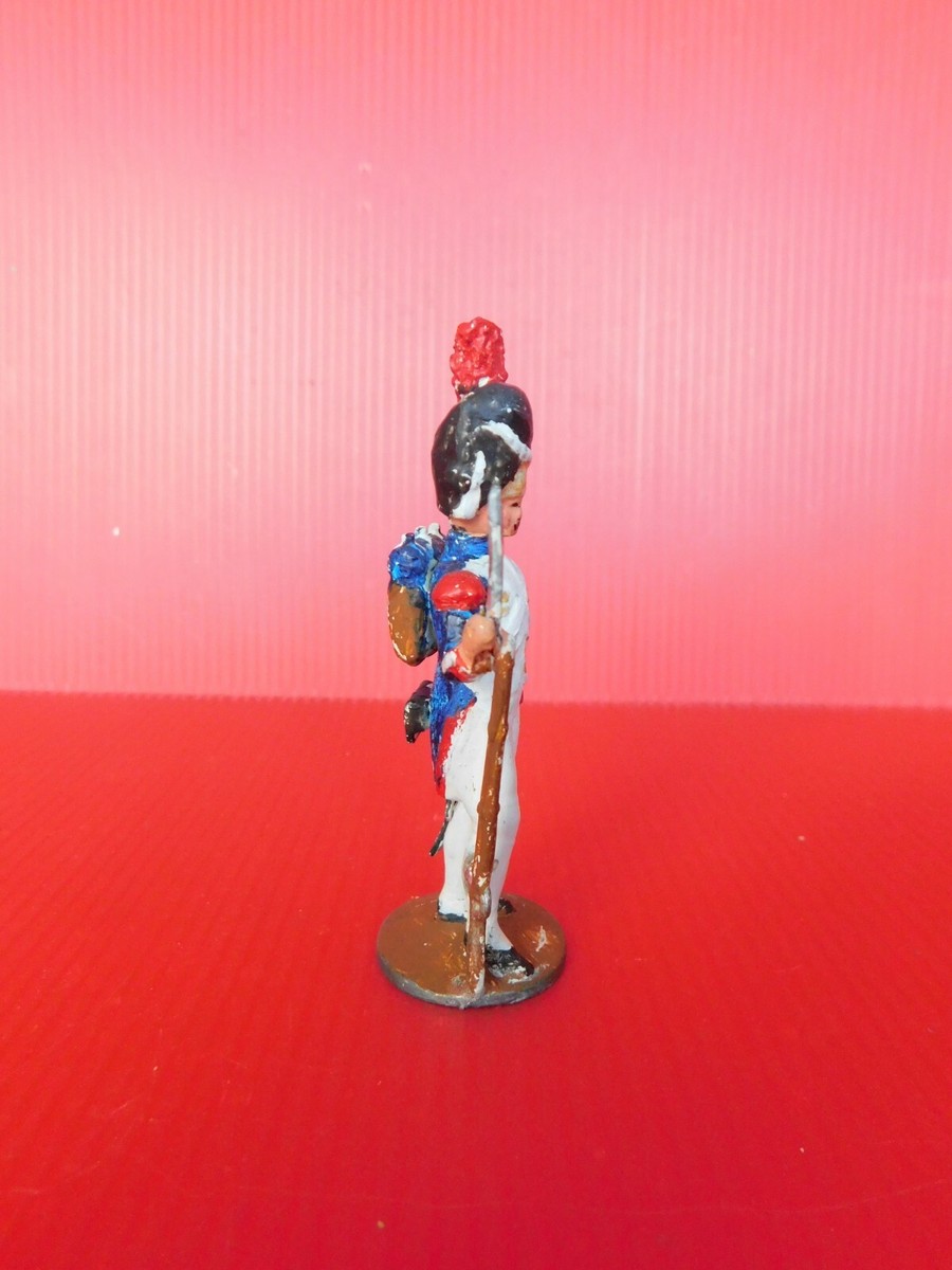 Soldat De Plomb MIM – Grenadier Au Défilé – 1er Empire – Échelle 1/32 (60mm) – Occasion Belgique