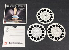 View-Master STE.ANNE DE BEAUPRE, CANADA A059   3 Reels