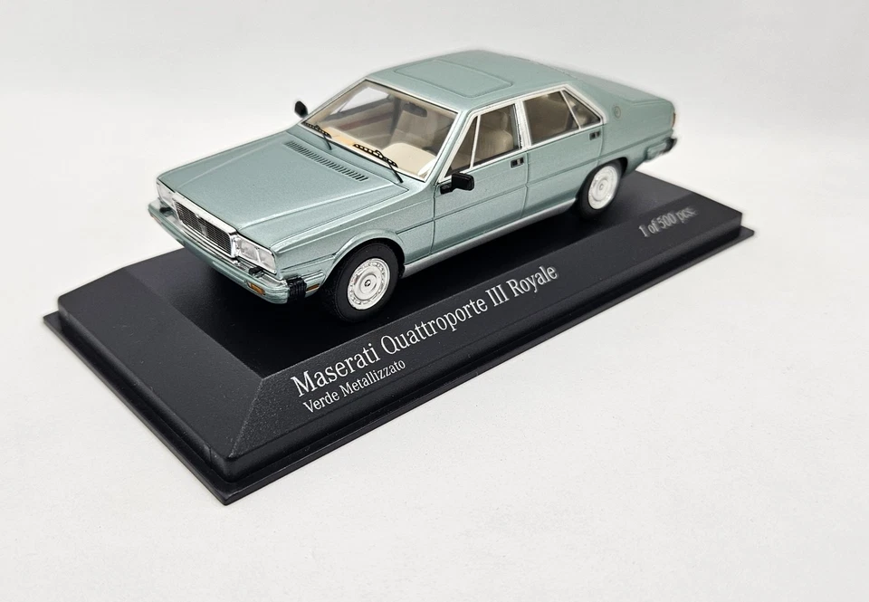 MINICHAMPS Maserati Quattroporte III Royale 1989 437123500 1:43 1/43 - Image 2 of 4