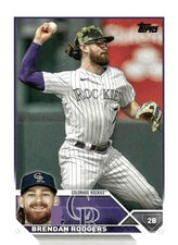 2023 Topps #287 Brendan Rodgers