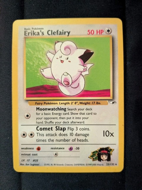 Erika's Clefairy #25 (Gym Heroes (2000))