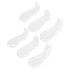 6Pcs Durable Transparent Piano Pedal Covers Reusable Plastic Protective Sleeves