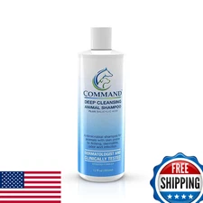 VetriMax Command Medicated Dog Shampoo for Itchy, Dry Skin & Allergies (12 oz)
