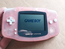 Nintendo Game Boy Advance AGB-001 Handheld Console Fuchsia Pink