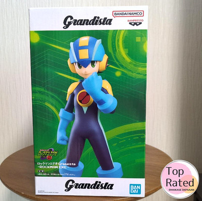 Mega Man Rockman EXE Grandista ROCKMAN.EXE Figure BANPRESTO Japan Anime New