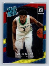 2017-18 Donruss Optic #190 Malik Monk Red and Yellow