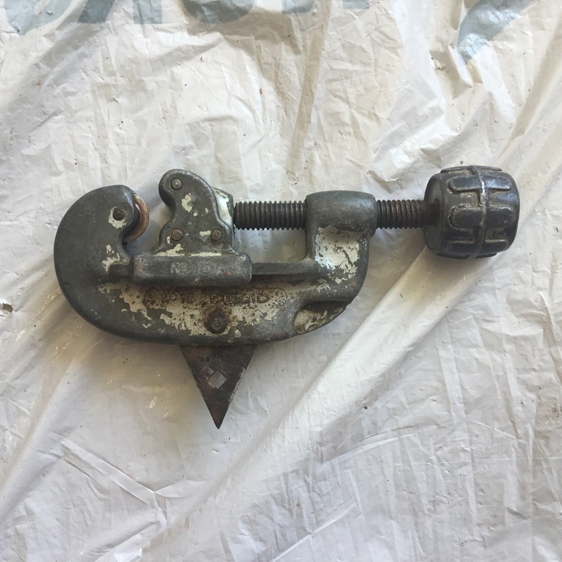 Vintage . Rigid No. 15 Plumbing Pipe & Tube Cutter Made in USA