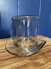 Vintage Clear Glass Top Hat - Blenko?