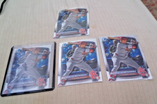 (4) 2025 Bowman Chrome JJ Wetherholt Prospects Mojo Refractor -3/base -1