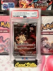 Pokémon Team Rocket's Meowth Illustration Rare Holo Sv10 203/182 PSA 10