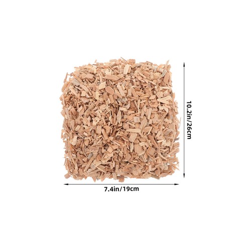  1 Bag Hickory Wood Chips Barbeque Hickory Wood Chunks Dried Wood Sawdust - Zdjęcie 6 z 12