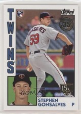 2019 Topps 1984 Baseball Rookies 150th Anniversary 58/150 Stephen Gonsalves 3j2