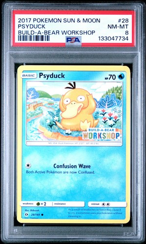 Psyduck graded PSA 8 for sale on eBay