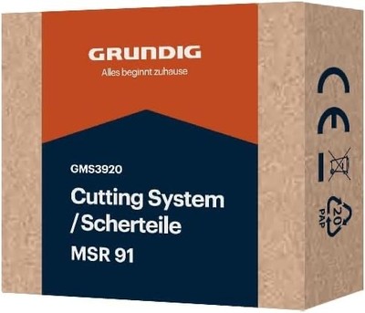 GRUNDIG MSR 81 Ersatzscherkopf - Scherköpfe für ProClub MS 8130 Herrenrasierer