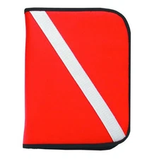 Innovative Scuba Concepts Dive Log Book w/ Insert Accessories Red/White Dive