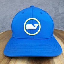 Vineyard Vines Hat Cap Snap Back Blue Boys Whale Dot Performance Trucker