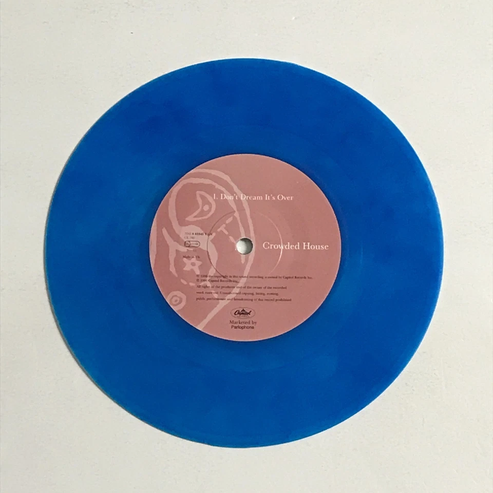 Crowded House - Don't Dream It's Over (On Blue) 7" Vinyl Record - CL 780 EX/EX - Image 3 of 4