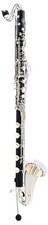 Backun Alpha Bass Clarinet with Backpack Case - Low C, Silver-plated Keys