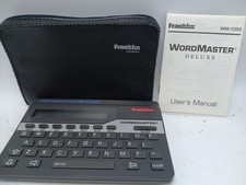 FRANKLIN Wordmaster Electronic Dictionary WM1055 Works Perfectly