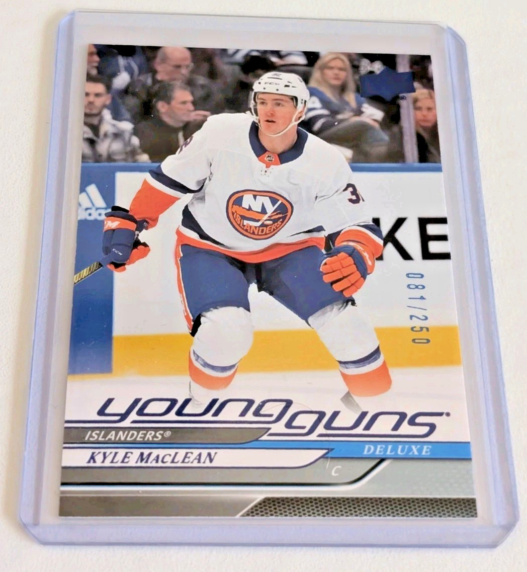 2024-25 Upper Deck Deluxe #204 Kyle MacLean YG RC (81/250)