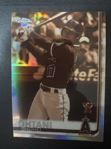 2019 Topps Chrome Shohei Ohtani Sepia Refractor #1 Rookie Cup