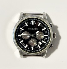 Orologio Michael Kors Cronografo Quarzo MK8040 Acciaio Inox Ha Bisogno Cinturino/Batteria