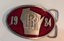 Ronald Reagan Political Campaign 1984 Wisconsin Limited Edition Belt Buckle 